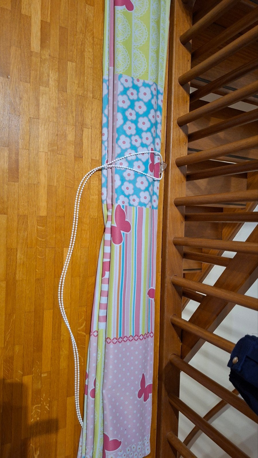 Vrolijk rolgordijn met vlinders en bloemen, Huis en Inrichting, Stoffering | Gordijnen en Lamellen, Vrolijk, kinderkamer, vlinders, bloemen