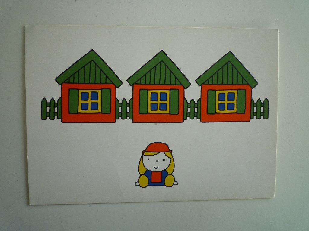 Voor het kind kaart Dick Bruna, Ophalen of Verzenden, 1980 tot heden, Overige thema's