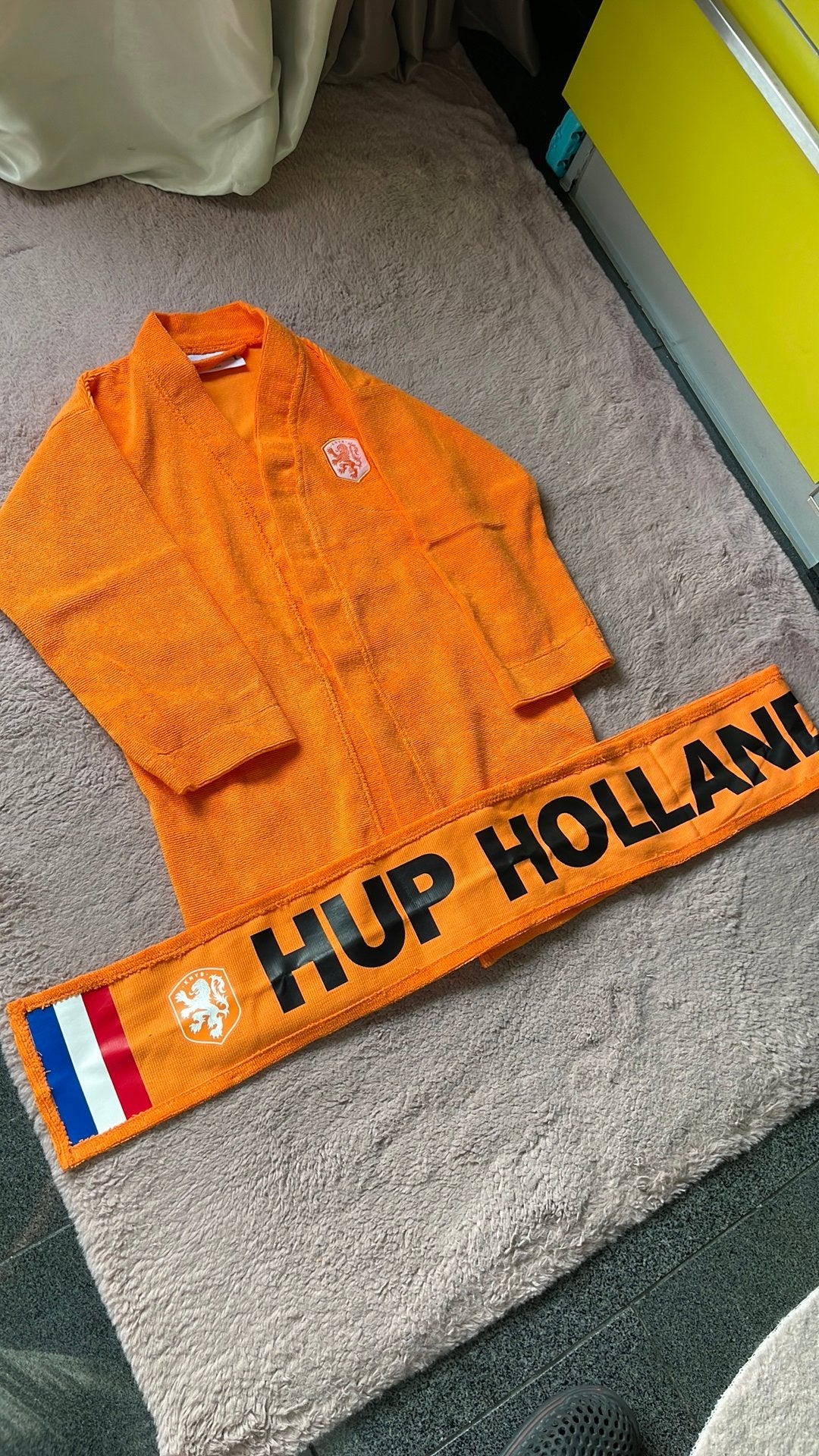 Nieuw nederland jas met shal ,, Maat XS of kleiner, Ophalen of Verzenden, Nieuw, Trainingspak