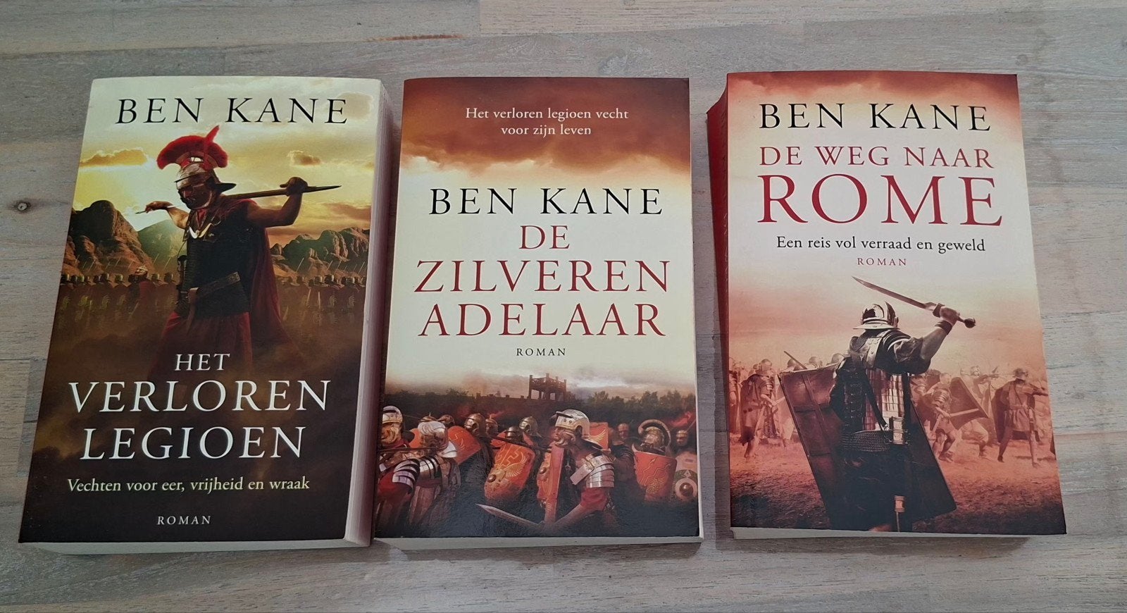 Ben Kane Trilogie:, Boeken, Romans, Zo goed als nieuw, Europa overig, Ophalen