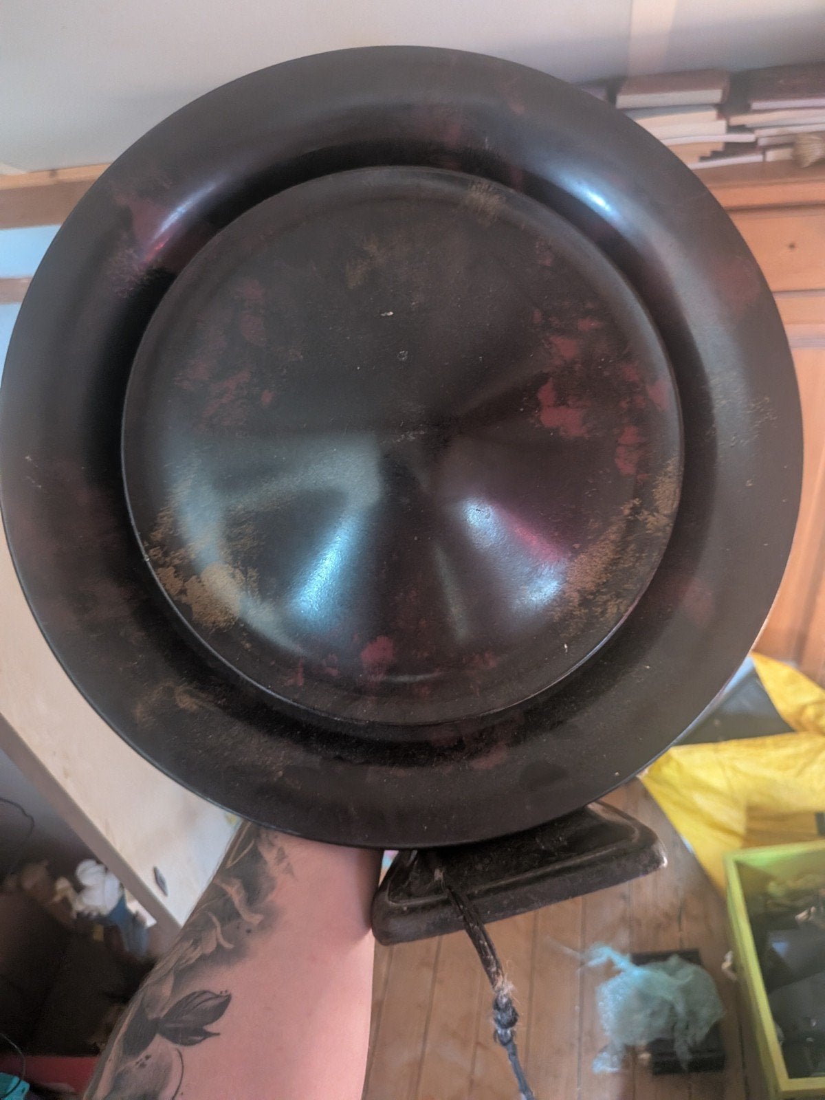 Vintage Philips Schaalluidspreker "De Pannenkoek" (Louis, Ophalen of Verzenden