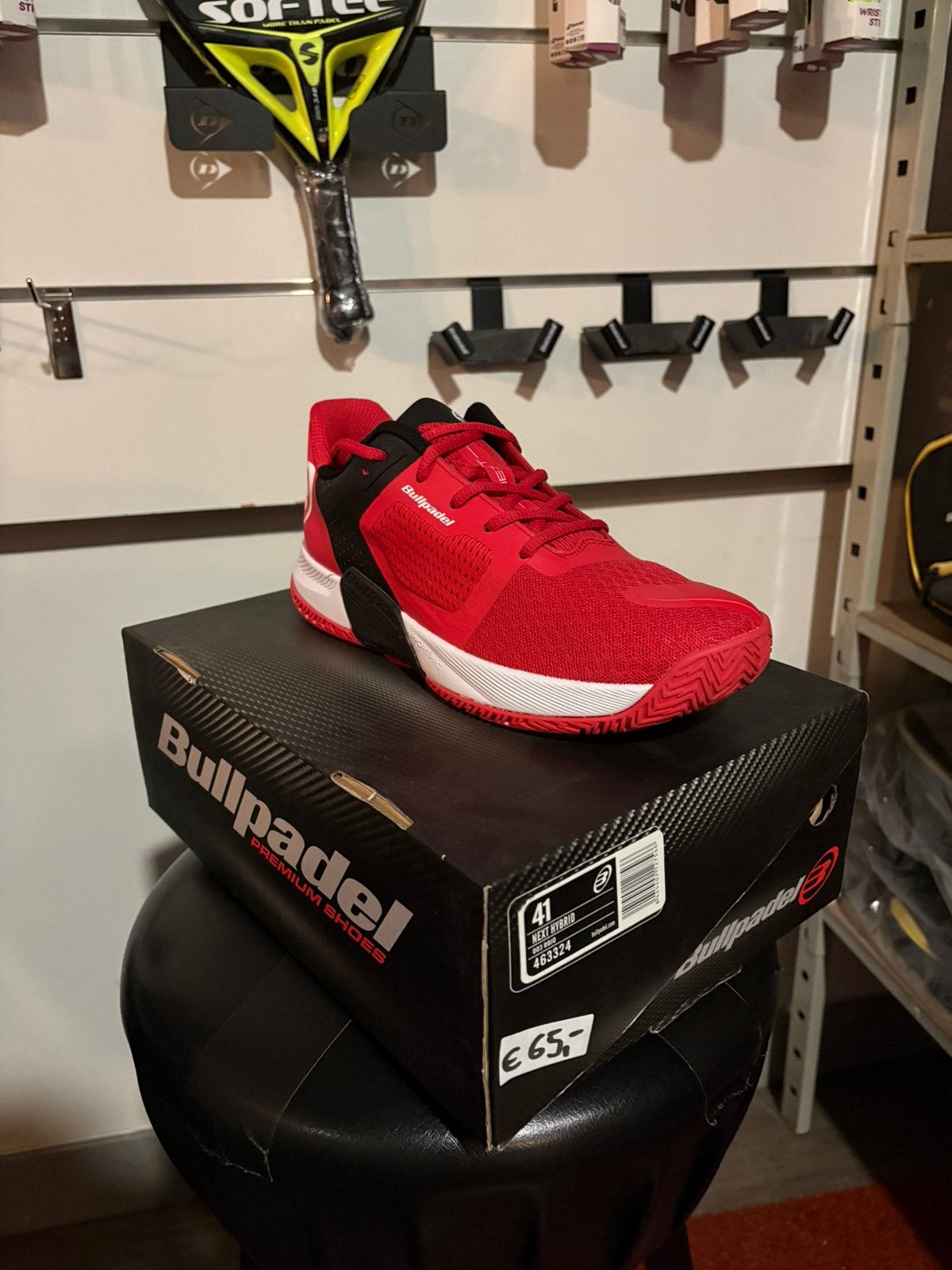 Padel schoenen - Bullpadel Next Hybrid V22 MAAT 41, Ophalen, Nieuw, Padelschoenen