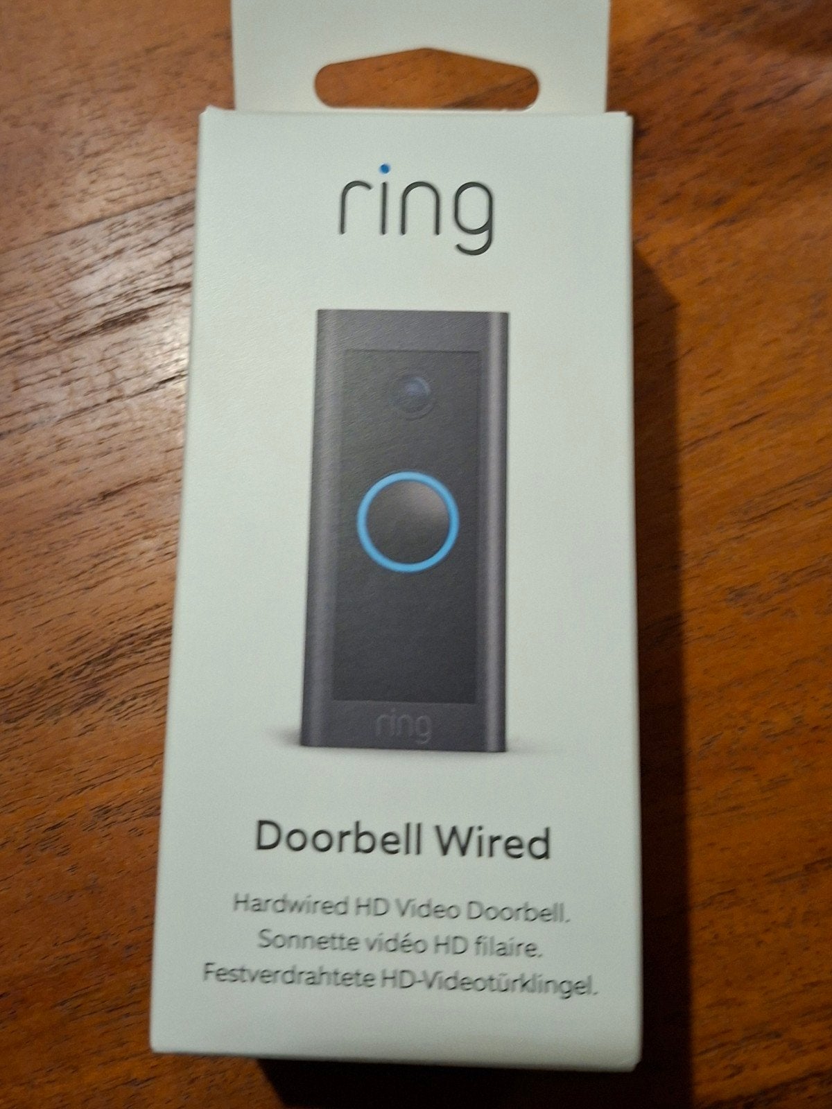 Ring Doorbell Wired - Bedrade HD Video Deurbel, Ophalen of Verzenden, Gebruikt, Bedraad