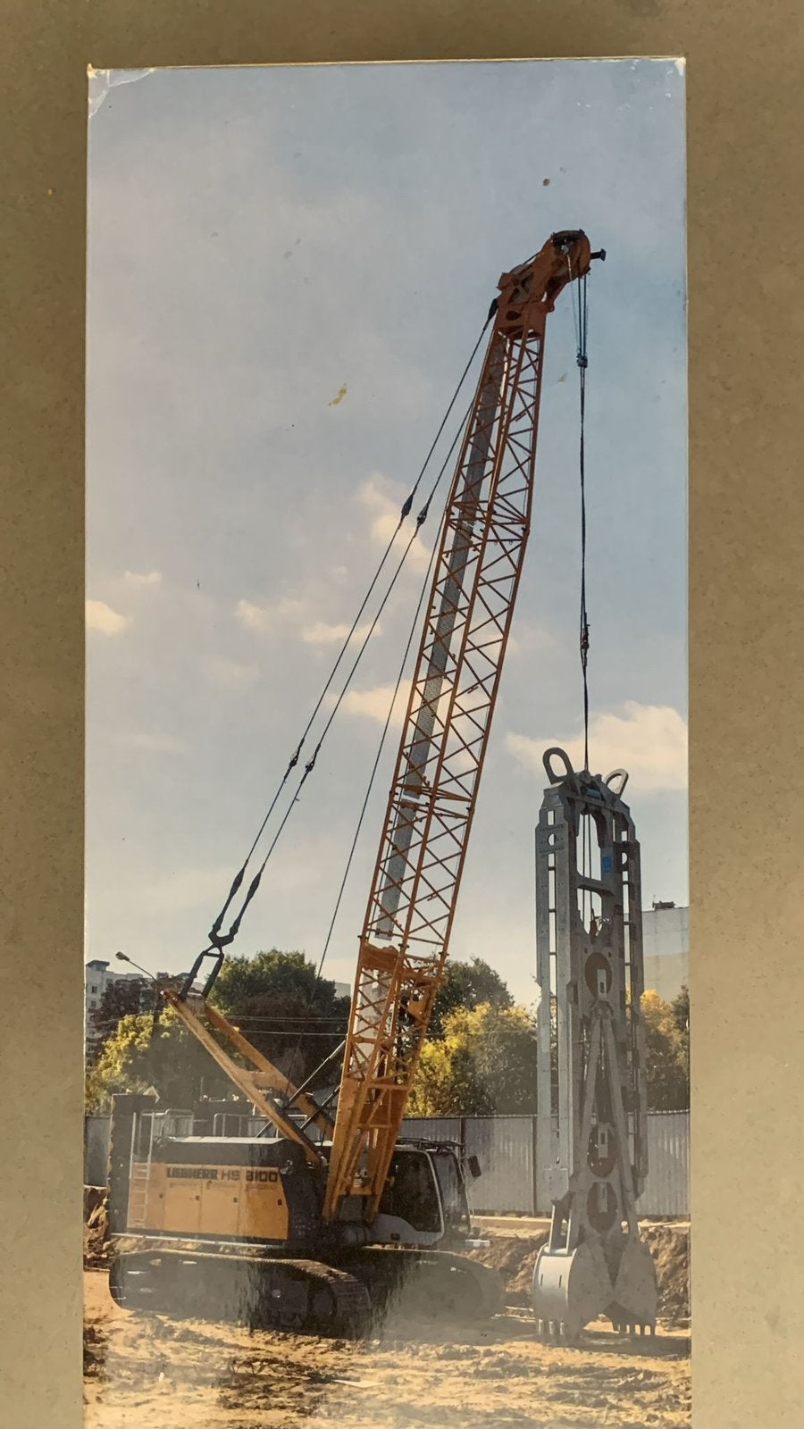 NZG Liebherr HS 855, HS 8100 grijper, Ophalen of Verzenden, Nieuw, Hijskraan, Tractor of Landbouw, NZG