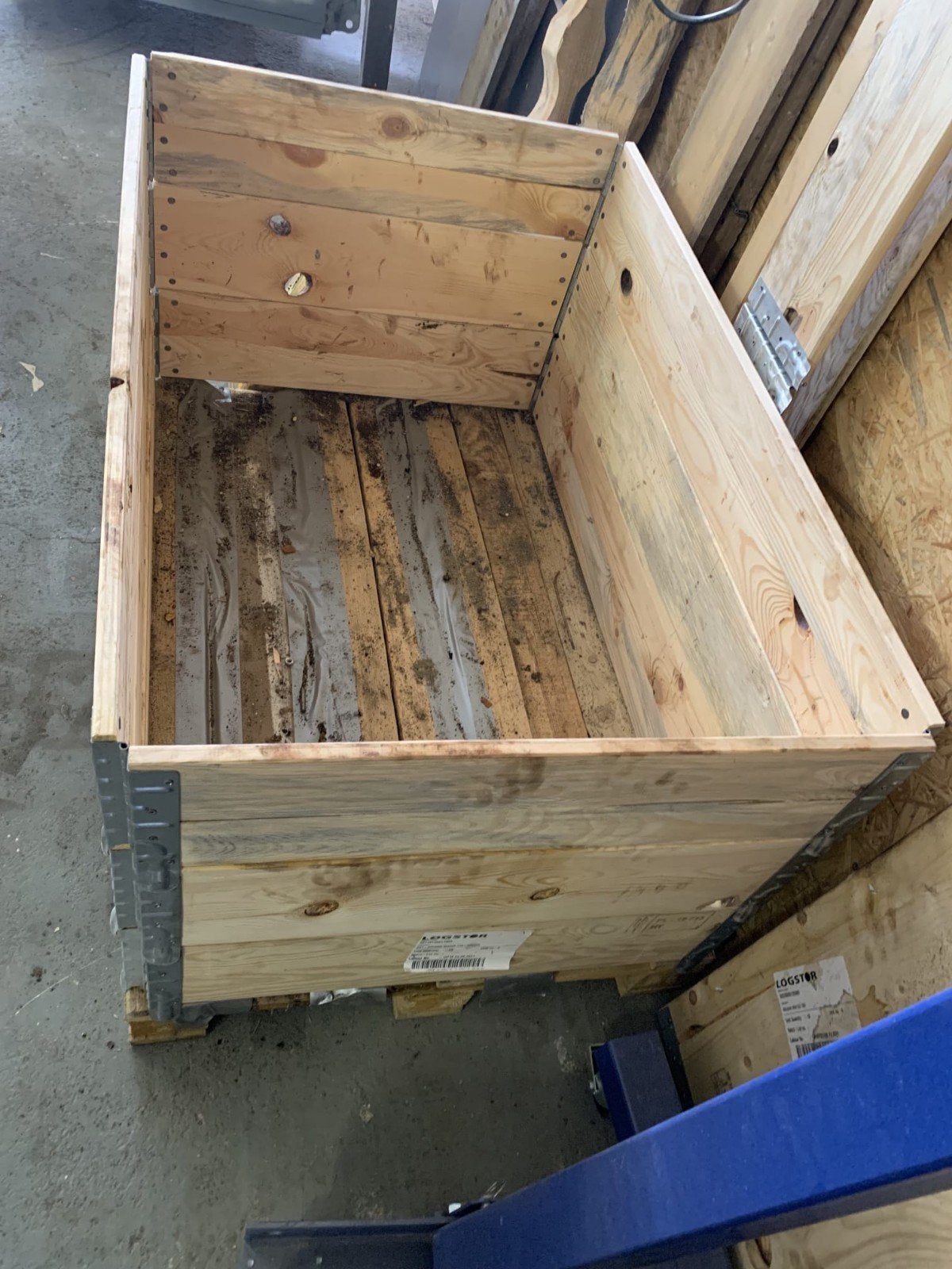 pallets met randen, Ophalen, 100 cm of meer, 60 cm of meer, Overige typen