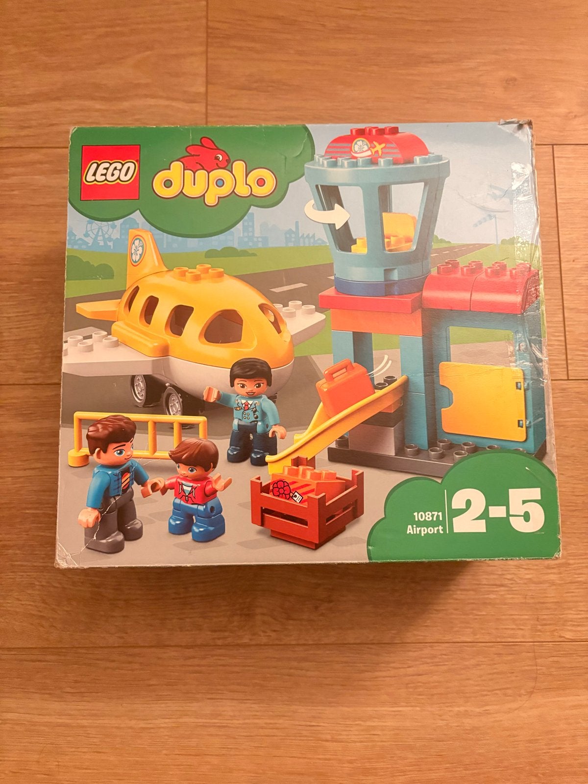 LEGO Duplo Airport 10871 - Complete set voor uren speelplezi, Gebruikt, Overige thema's, Ophalen of Verzenden, Compleet