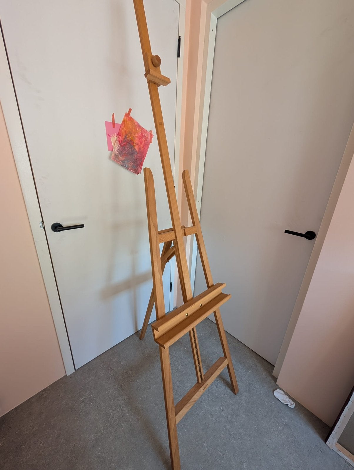 Houten schildersezel, Hobby en Vrije tijd, Ophalen, Zo goed als nieuw, Ezel