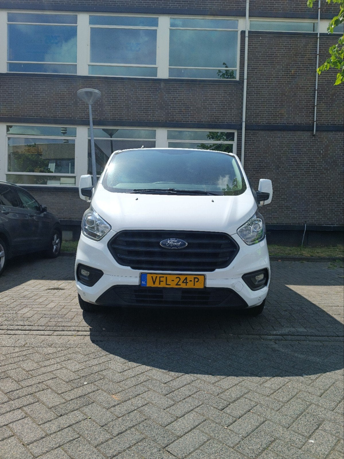 Ford Transit Custom GB 2.0 Tdci 105PK 300 L2h1 2020 Wit, Voorwielaandrijving, Stof, 1995 cc, Euro 6