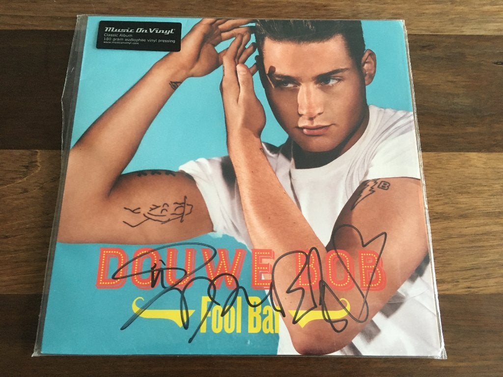 Vinyl LP Douwe Bob Fool Bar 180gram GESIGNEERD ZGAN 2nd Edt, Cd's en Dvd's, LP, Pop, Gesigneerd, Ophalen of Verzenden