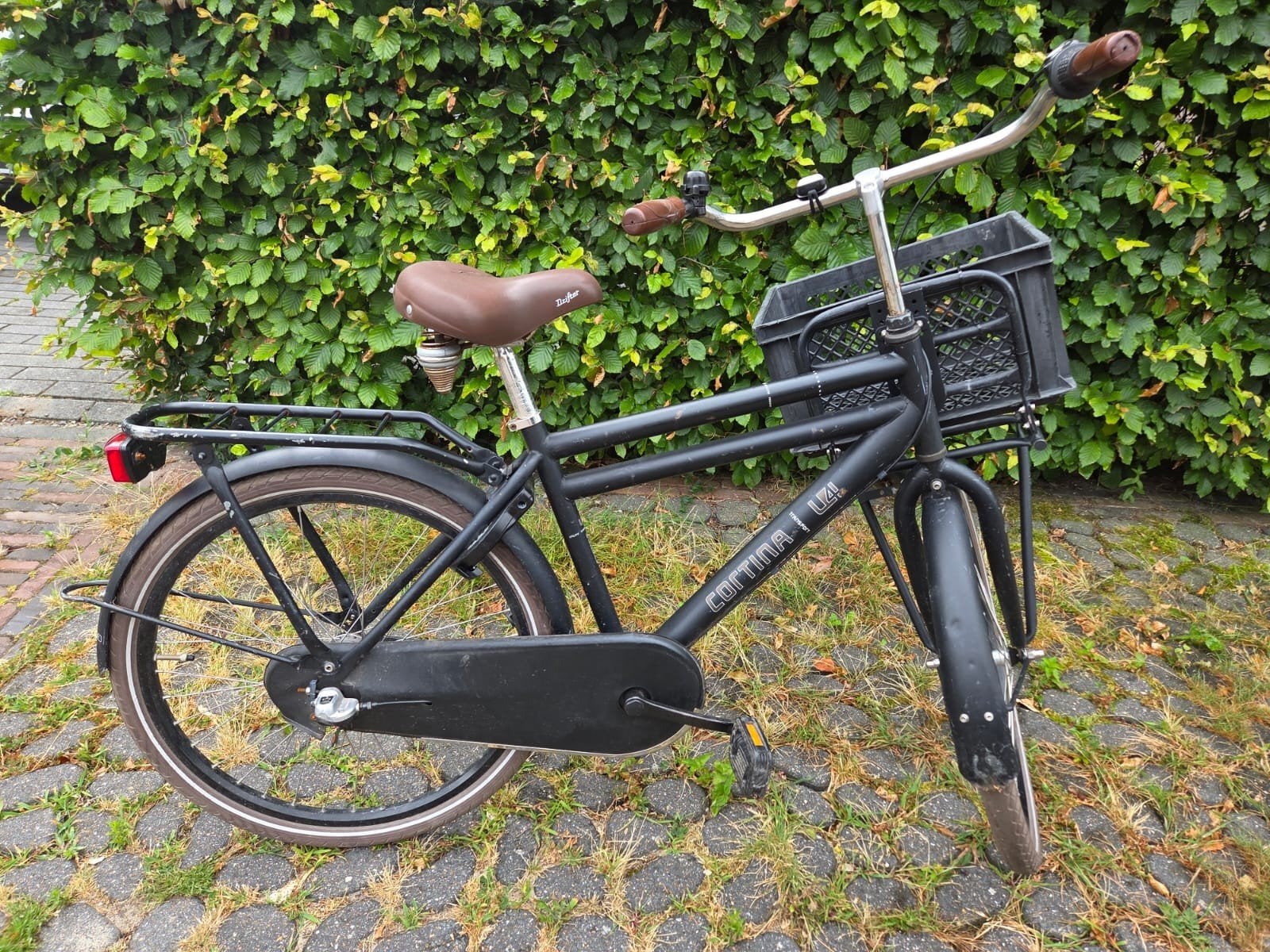 Cortina U4 transportfiets 24 inch, 3 versnellingen, Versnellingen, Ophalen, Overige merken, Gebruikt