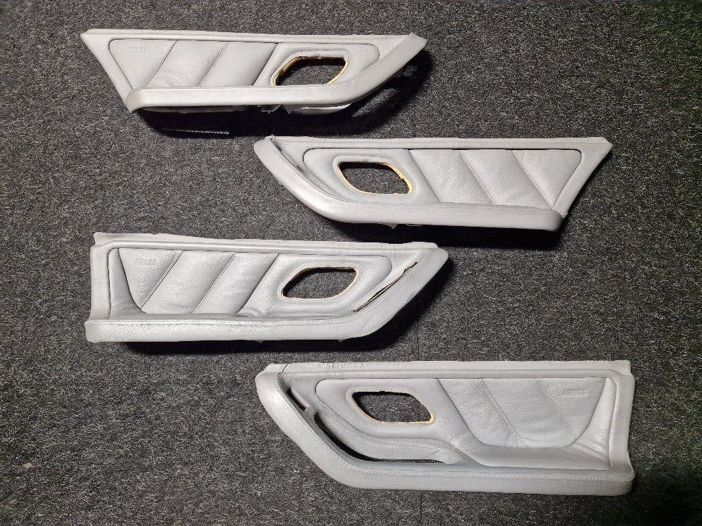 BMW e38 grijs leren handgrepen niet origineel, Ophalen of Verzenden