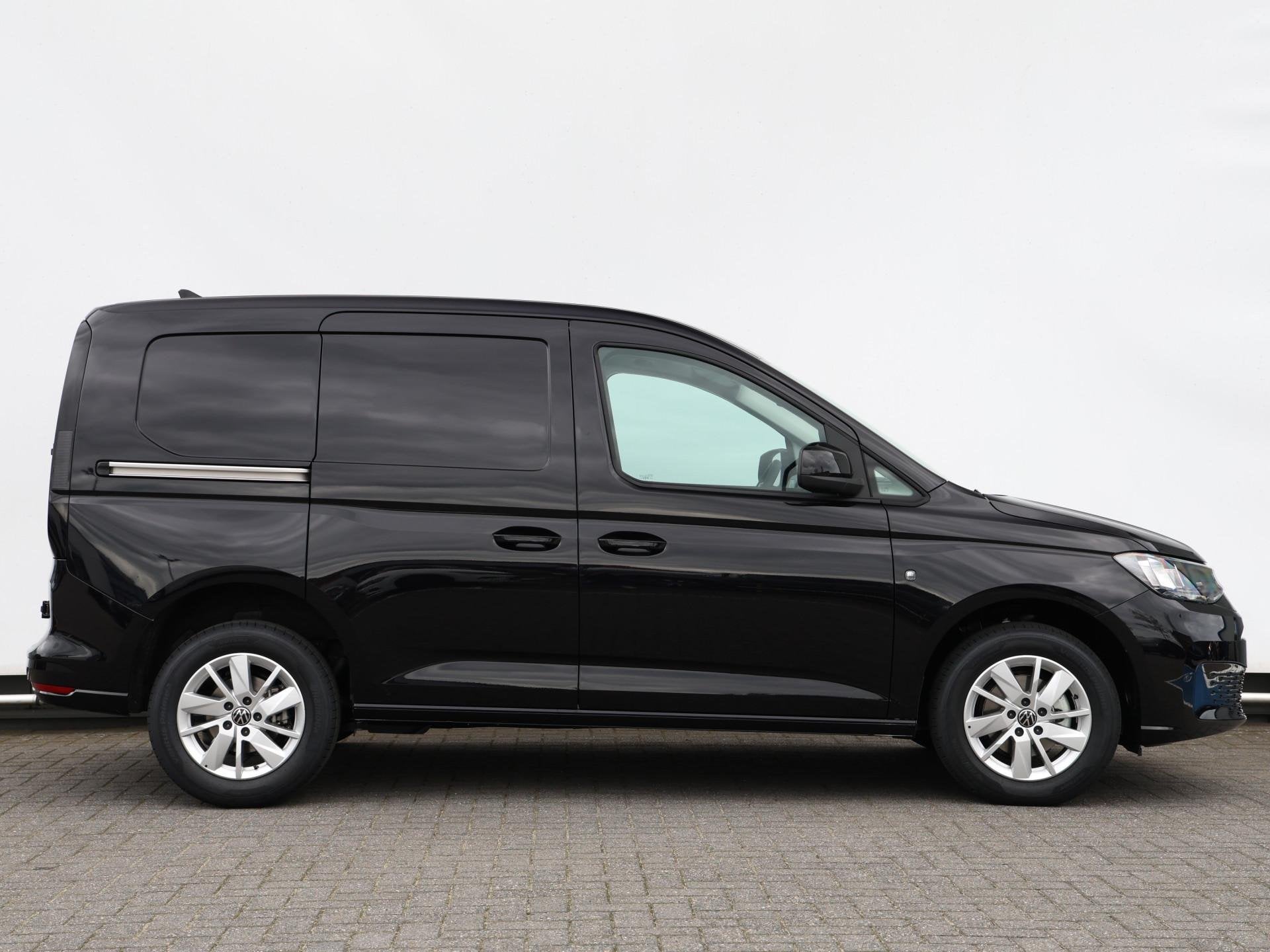 Volkswagen Caddy Cargo 2.0 TDI 75pk Style | Airco | Cruise C, Auto's, Voorwielaandrijving, Stof, Zwart, 4 cilinders