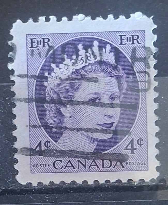 Postzegel - Canada - Gestempeld - (B2-P10) (W50), Ophalen of Verzenden, Gestempeld, Noord-Amerika