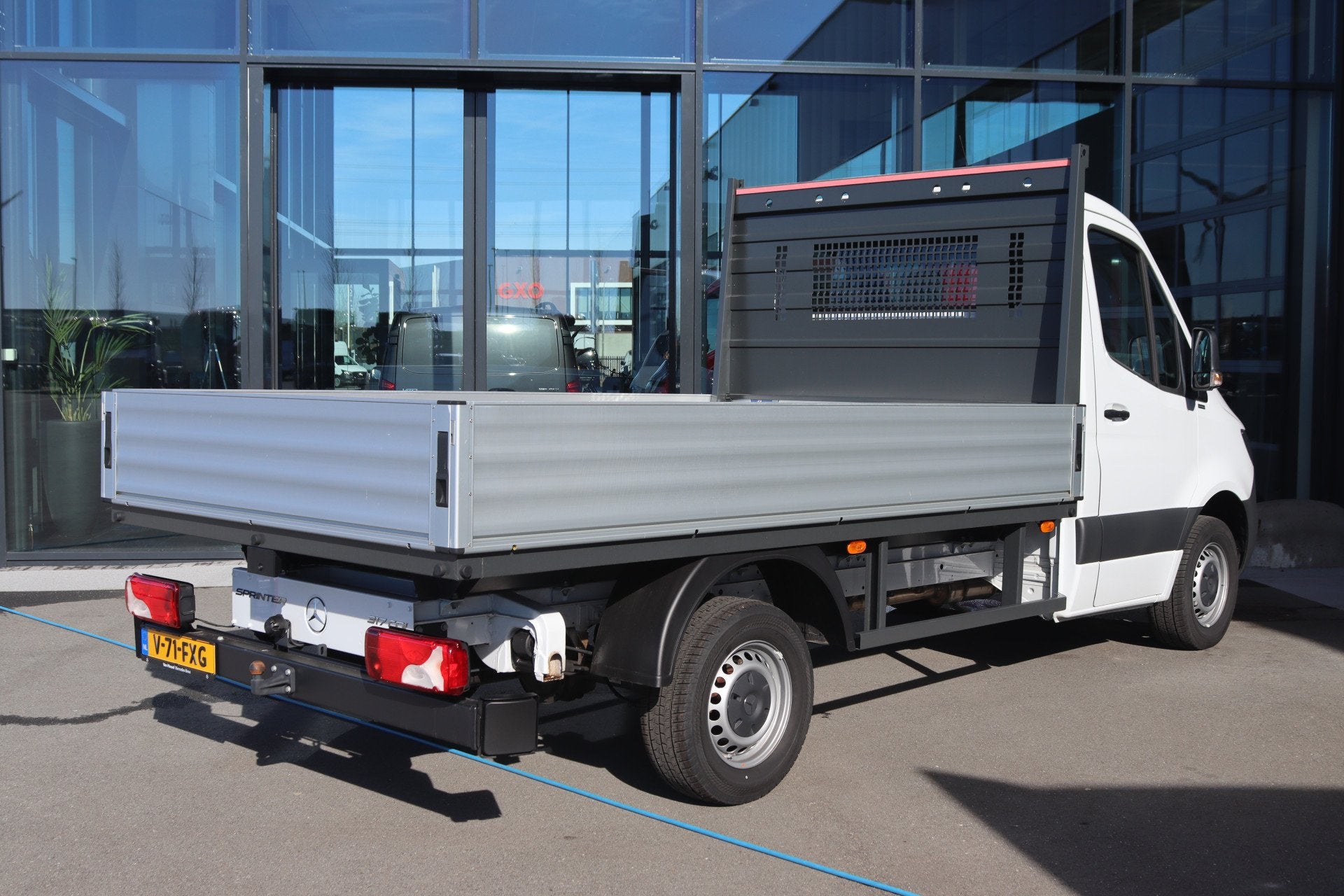 Mercedes-Benz Sprinter 317 CDI Aut. L2 Pro Open Laadbak |AIR, Auto's, Automaat, Gebruikt, 4 cilinders, Wit