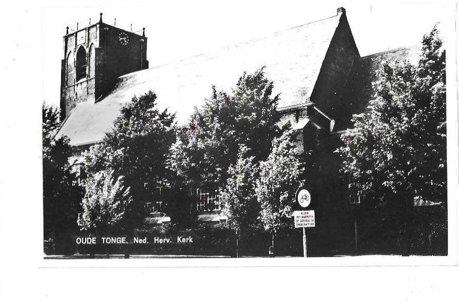 Oude Tonge, Ophalen of Verzenden, 1940 tot 1960, Ongelopen, Zuid-Holland