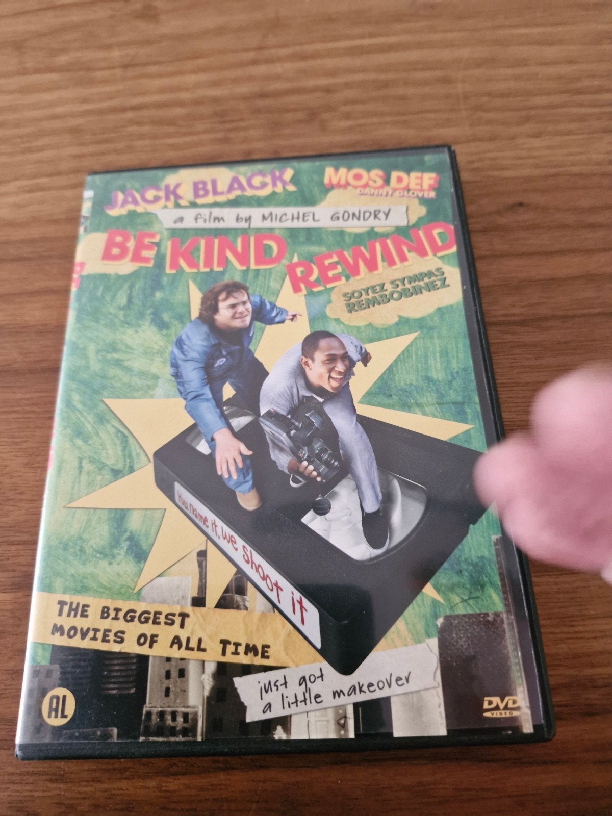 Be Kind Rewind (DVD) - Jack Black, Mos Def, Alle leeftijden, Ophalen of Verzenden, Gebruikt