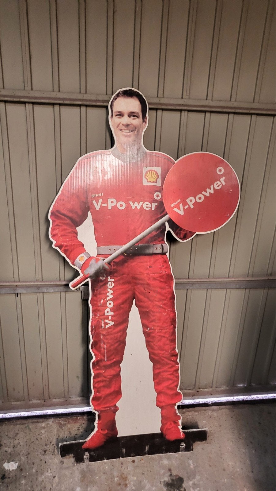 Shell V-Power Coureur Kunstof Display, Ophalen, Gebruikt
