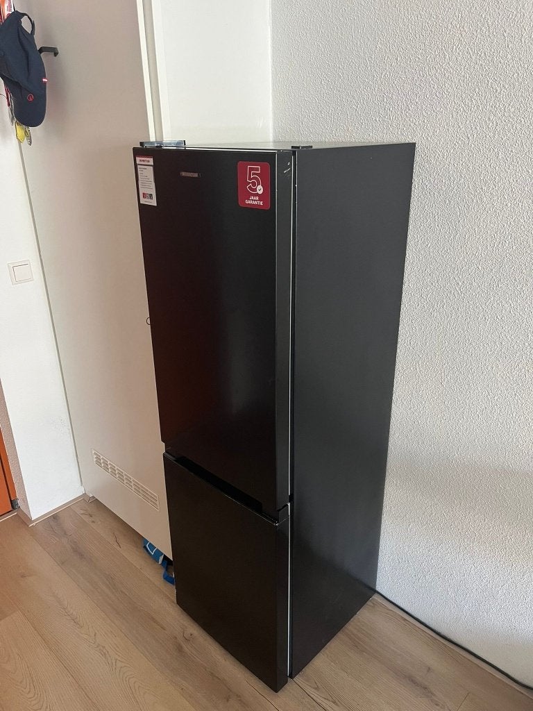 Inventum KV1500B Koelkast, Witgoed en Apparatuur, Koelkasten en IJskasten, Ophalen, 150 tot 200 liter, Zo goed als nieuw, 140 tot 160 cm