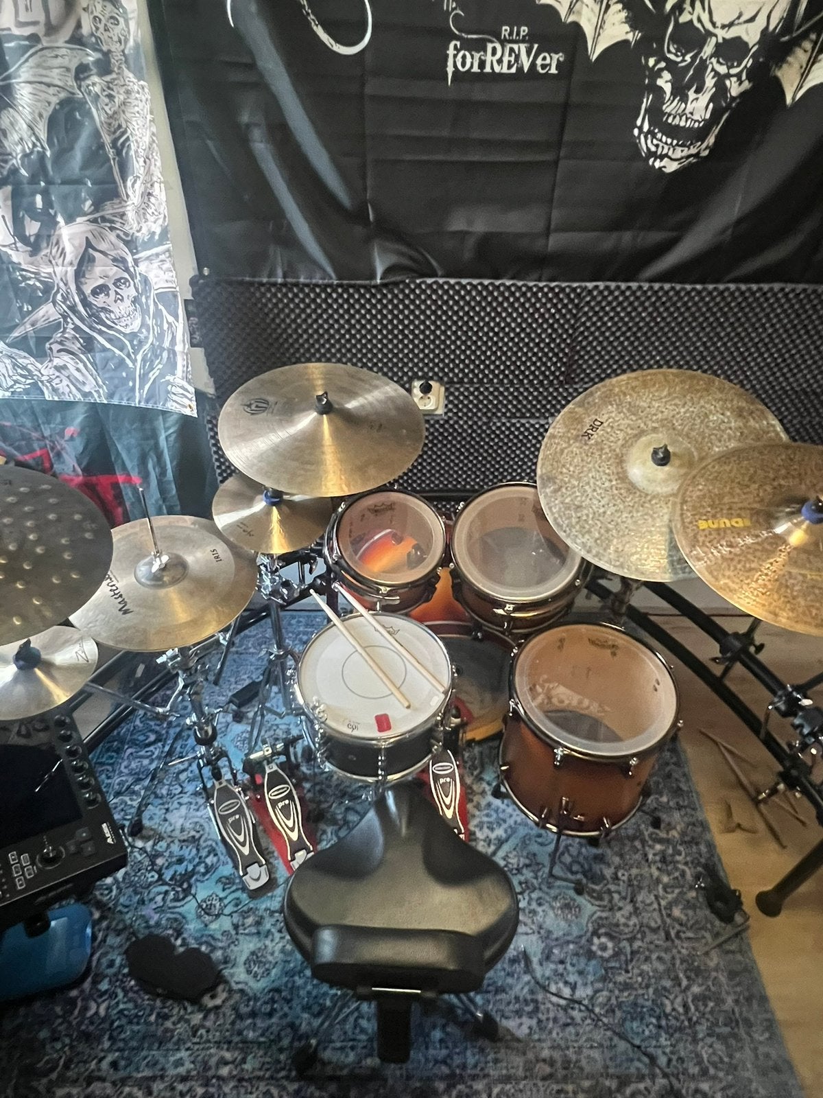 Ddrum 100% birch shellset, Ophalen, Zo goed als nieuw