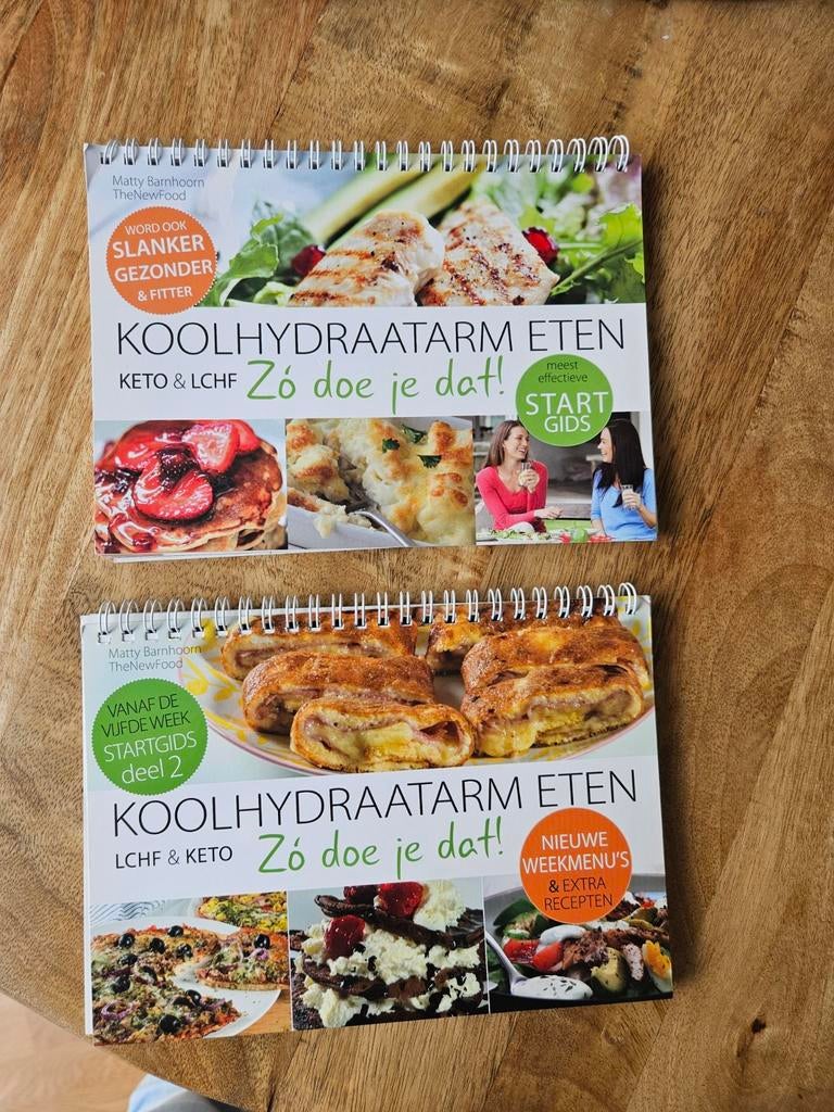 Matty Barnhoorn - STARTGIDS koolhydraatarm eten en deel 2, Ophalen of Verzenden, Zo goed als nieuw, Matty Barnhoorn