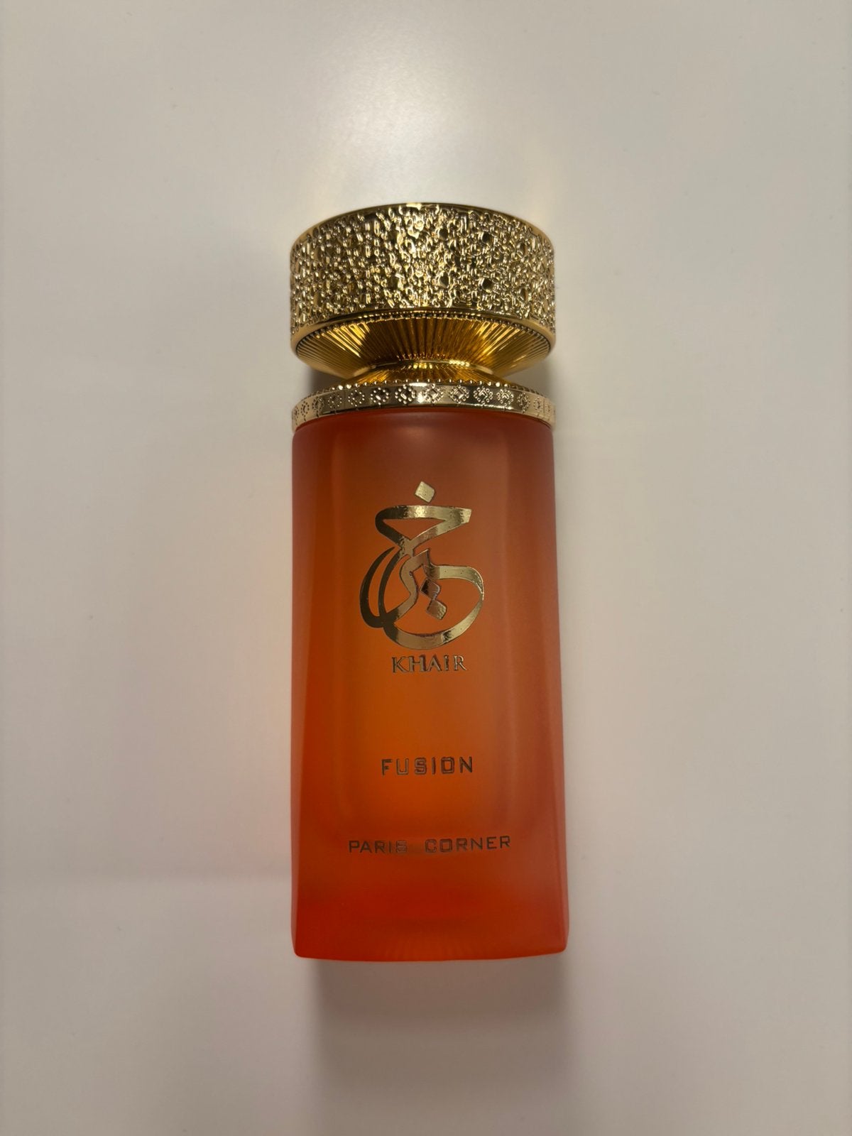 Khair fusion, Verzamelen, Parfumverzamelingen, Verzenden, Zo goed als nieuw, Parfumfles