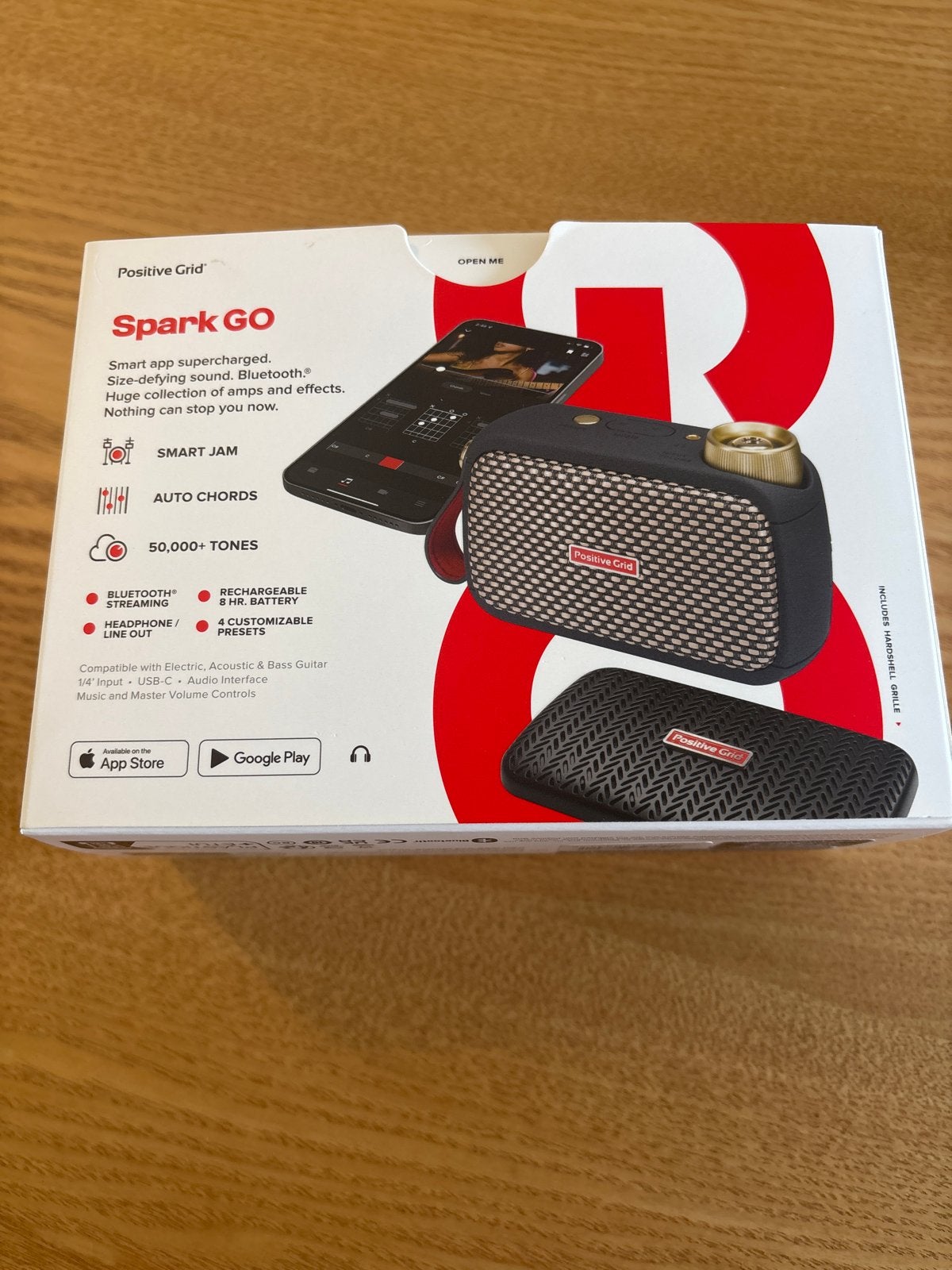 Positive Grid Spark GO - Draagbare Smart Gitaarversterker, Ophalen of Verzenden, Nieuw, Gitaar, Minder dan 50 watt