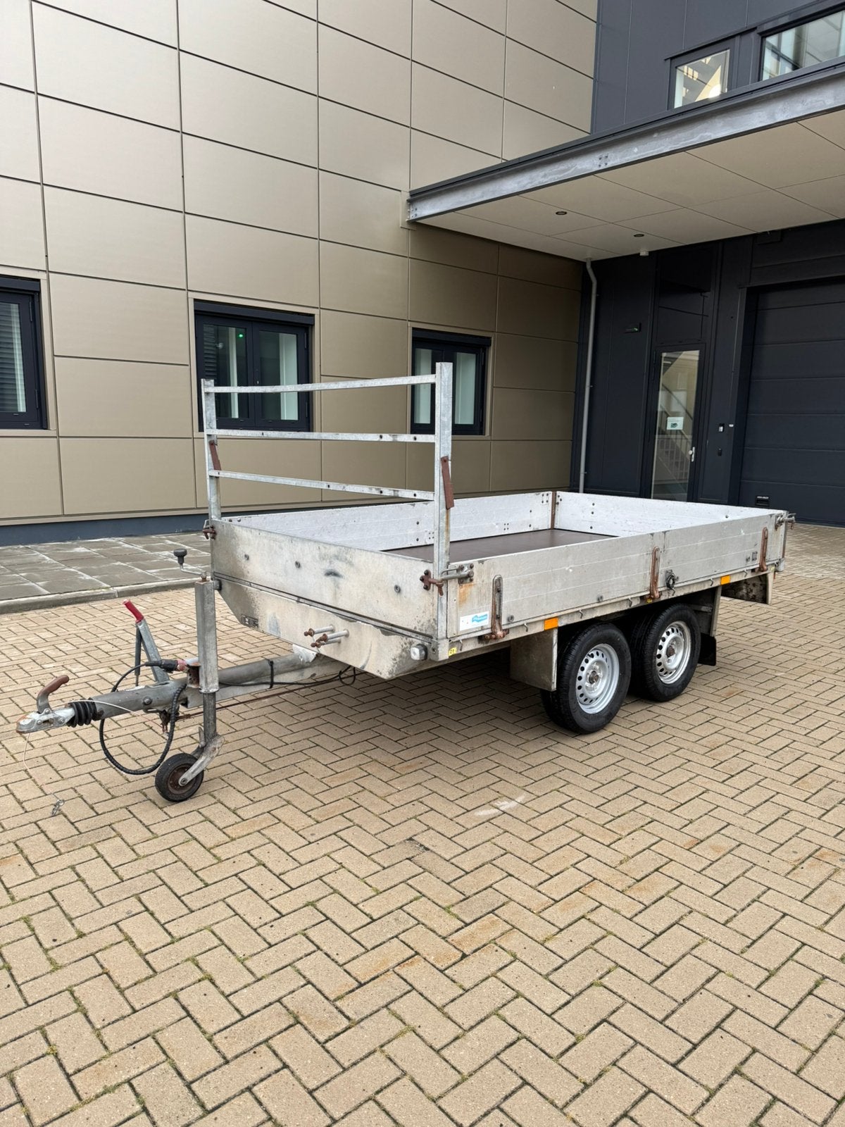 Plateau aanhanger | tandemasser | 305x180 | 2000KG, Ophalen, ., Zo goed als nieuw, .