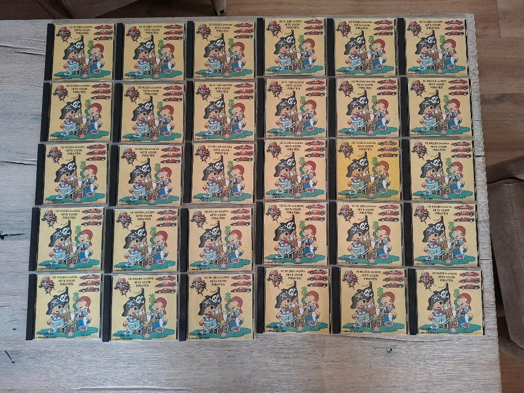 Partij CD'S Piratenseries, Ophalen, Gebruikt, Levenslied of Smartlap