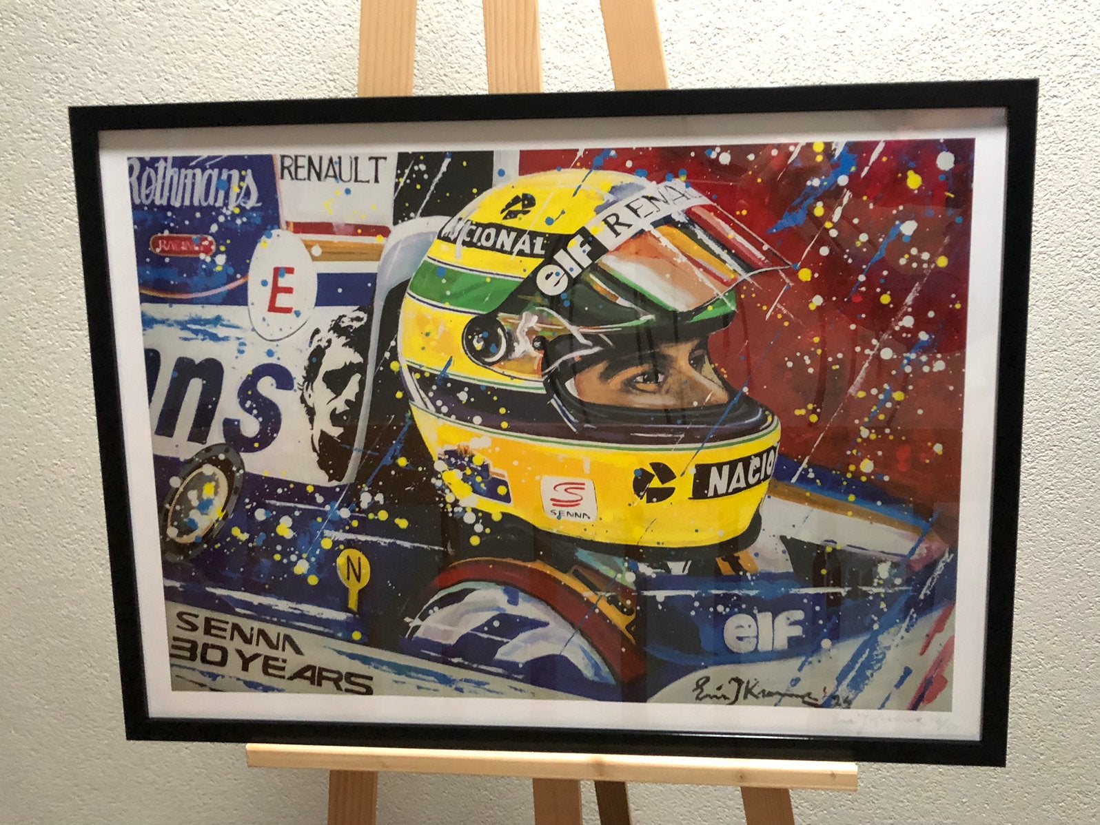 Ayrton Senna - Eric Jan Kremer, Ophalen, Formule 1