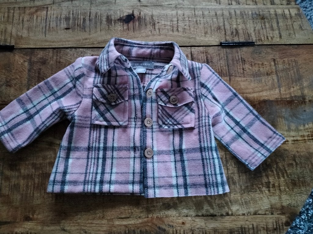 primark blouse geruiten maat 56, Meisje, Nieuw, Ophalen of Verzenden, Overhemdje of Bloesje