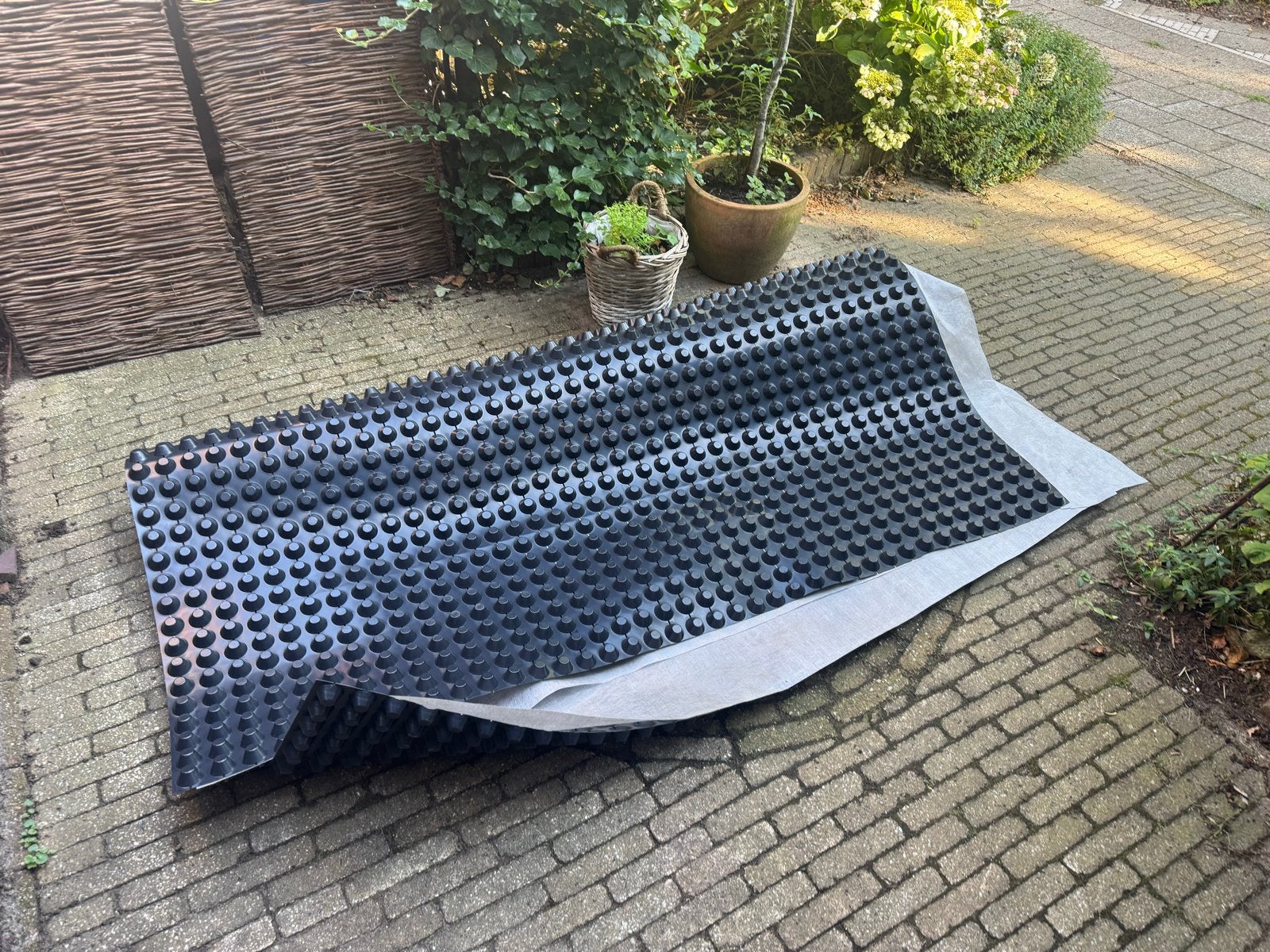 Sedum dak drainage mat 4m2 nieuw, 2 cm dik, Ophalen, Nieuw