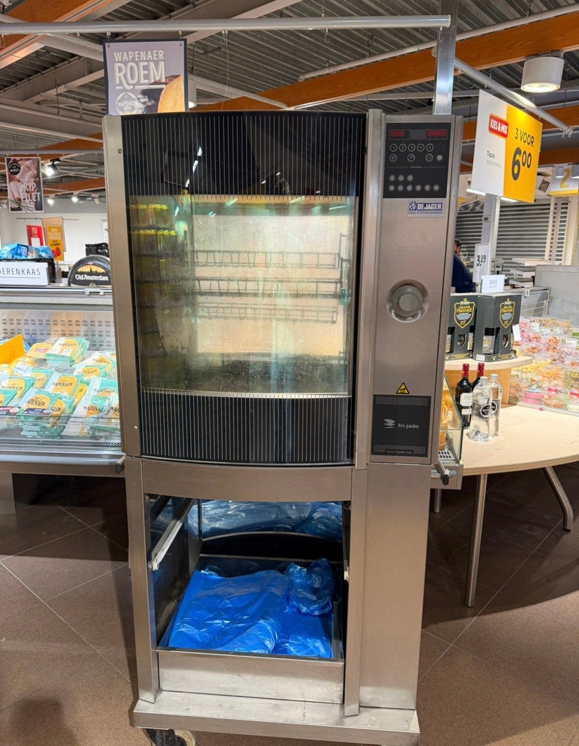 Kippengrill grill oven horeca supermakt kip oven grillworst, Ophalen of Verzenden, Zo goed als nieuw
