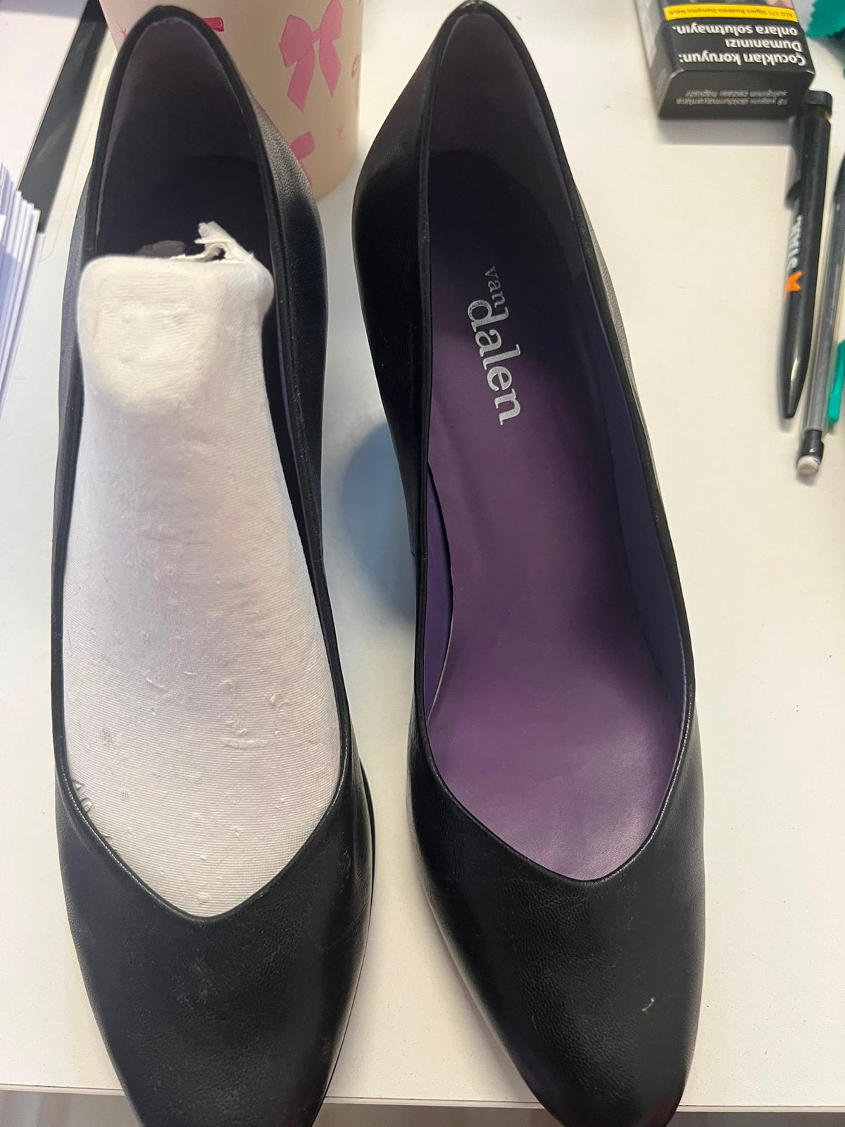 Van Dalen Hakken - Elegante Zwarte Pumps, Kleding | Dames, Schoenen, Ophalen of Verzenden, Gedragen, Zwart, Pumps