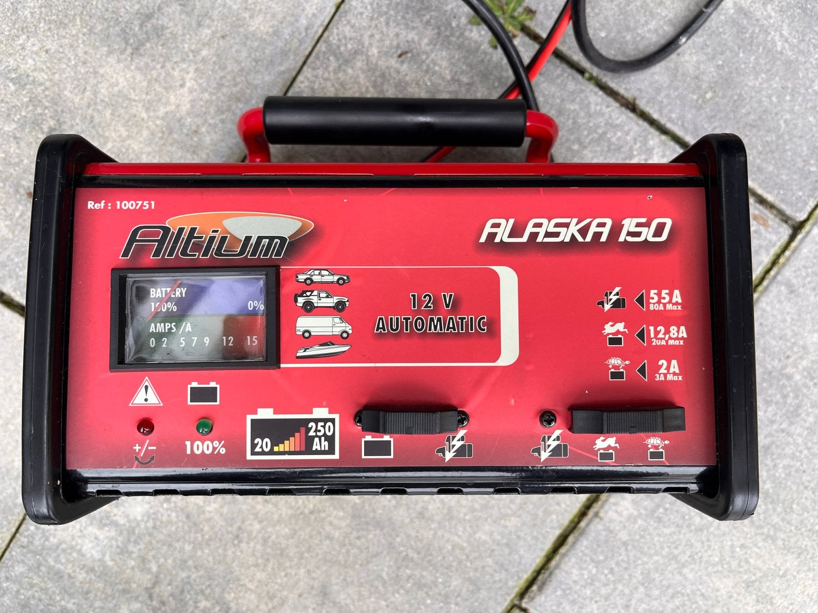 Altium Alaska 150 Automatische Acculader 12V, Gebruikt, Universele onderdelen