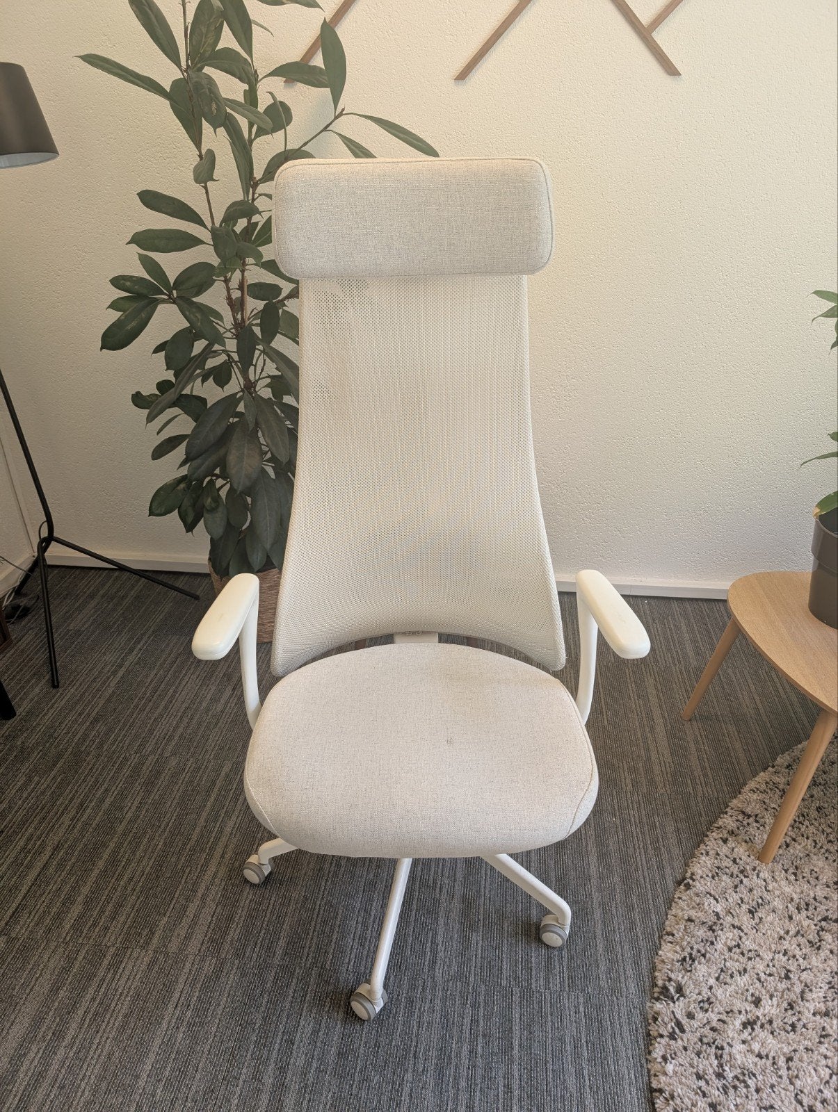 IKEA JÄRVFJÄLLET bureaustoel, Ophalen, Zo goed als nieuw, Beige, Bureaustoel