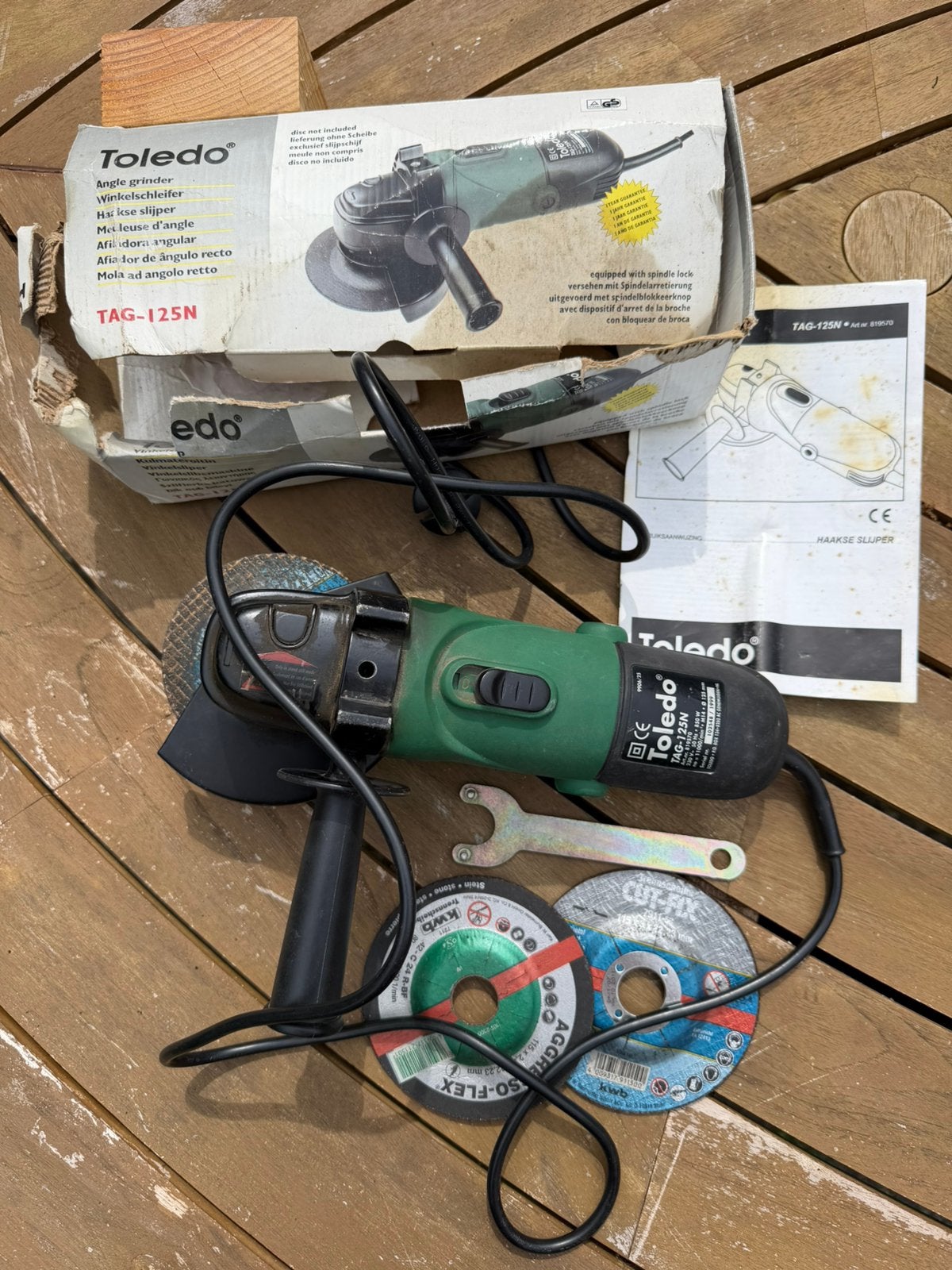 Toledo haakse doorslijper, Ophalen of Verzenden, Zo goed als nieuw, 600 tot 1200 watt, Overige typen