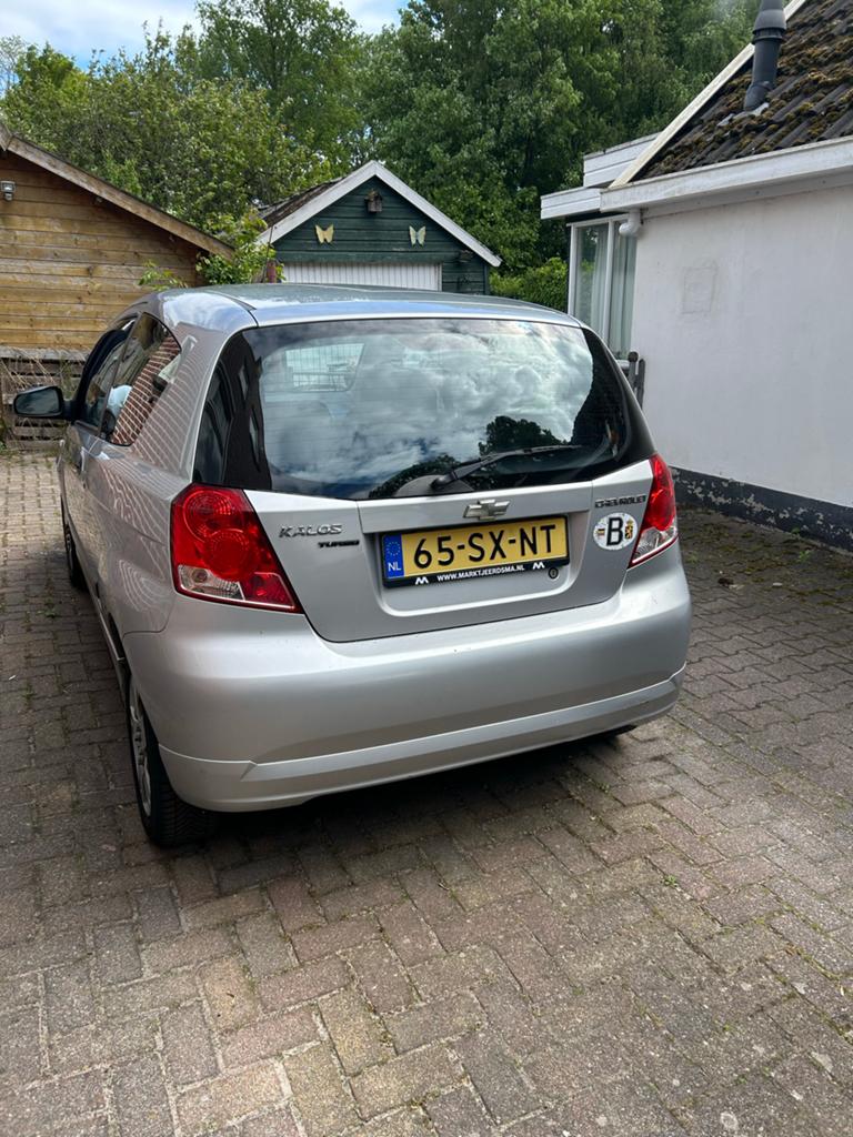 Chevrolet Kalos 1.2 3D 2006 Grijs, Voorwielaandrijving, 1150 cc, 40 €/maand, 4 cilinders