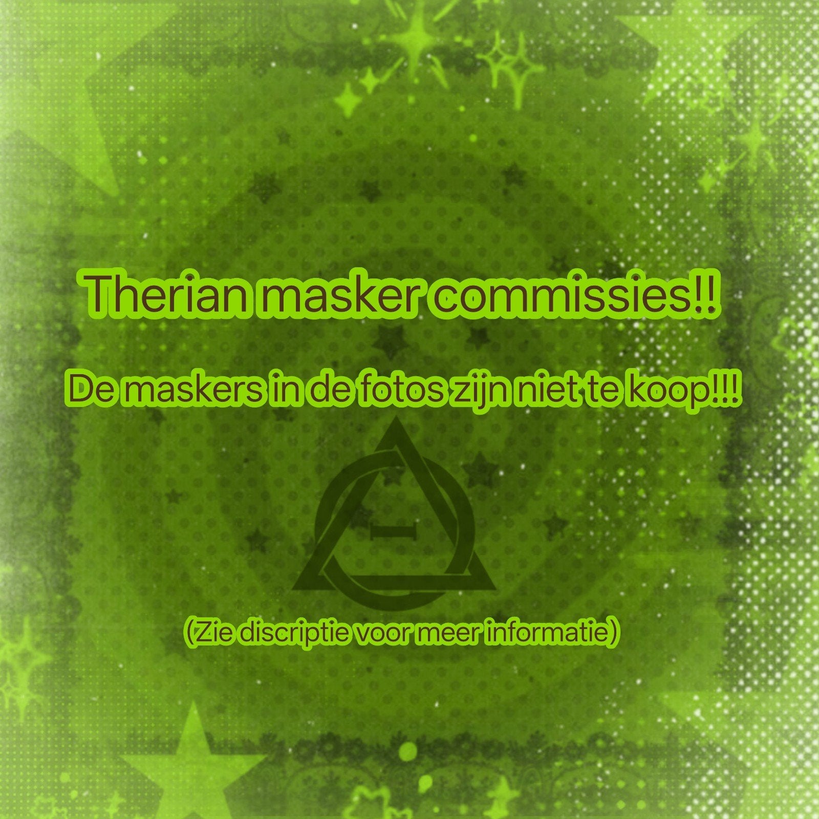 Therian masker commissies!!, Hobby en Vrije tijd, Knutselen, Ophalen of Verzenden, Nieuw, Knutselwerk