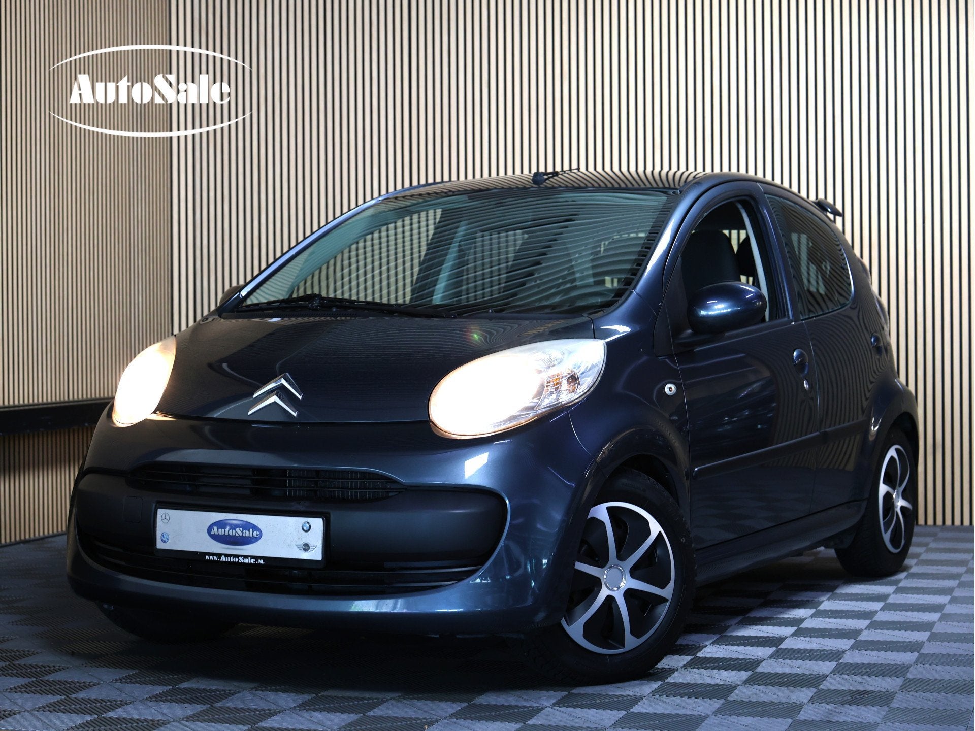 Citroën C1 1.0-12V Ambiance AVM SPORT ACHTERSPOILER "06, Auto's, Citroën, Voorwielaandrijving, Stof, Zwart, 4 stoelen