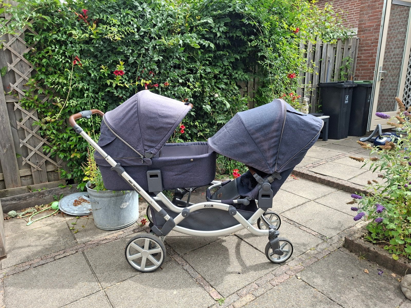 ABC tweeling duo wandelwagen, Ophalen, Gebruikt
