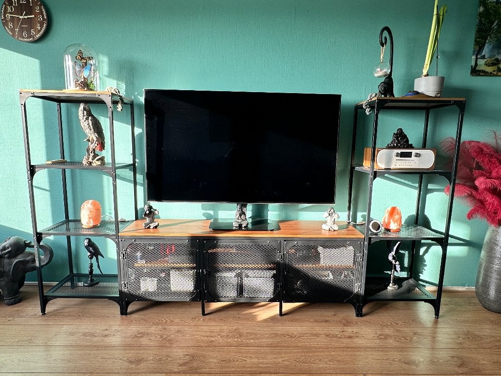 IKEA FJÄLLBO Tv-meubel, Ophalen, 100 tot 150 cm, Zo goed als nieuw, Minder dan 100 cm