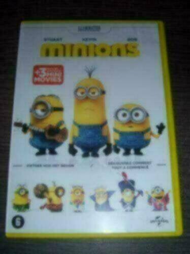 Minions + 3 mini Movies (2015) nieuw, Tekenfilm, Verzenden, Amerikaans, Zo goed als nieuw