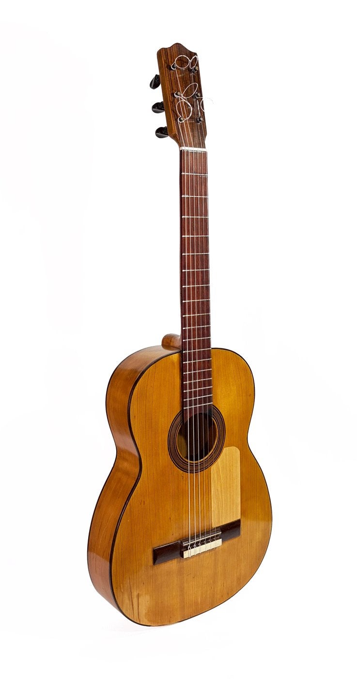 José Ramírez II – 1952 Flamenco gitaar, Ophalen of Verzenden, Zo goed als nieuw, Klassieke of Spaanse gitaar