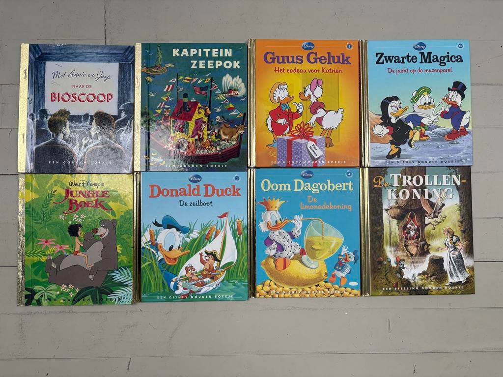Gouden Boekjes Kinderboeken - Disney en Efteling Collectie, Ophalen of Verzenden, Gelezen