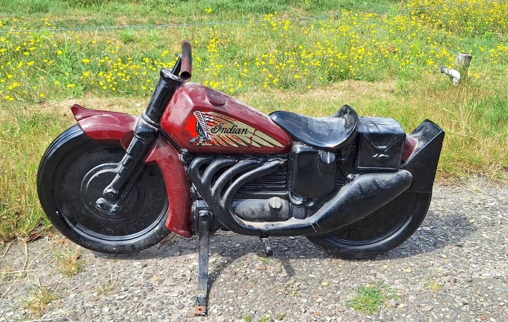 Authentieke Indian Four kermismotor van de draaimolen😎, Verzamelen, Ophalen, Gebruikt, ., .