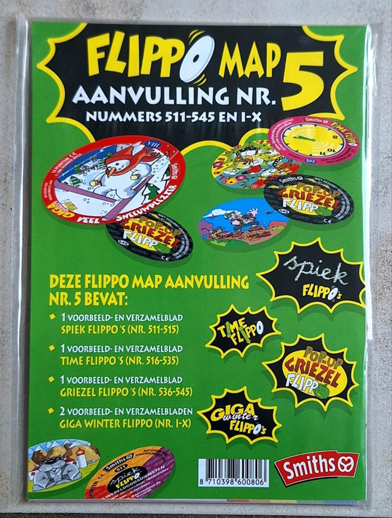 FLIPPO MAP aanvulling nr.5, Ophalen of Verzenden, Spiek, Map, Album of Poster, Met verzamelmap(pen)