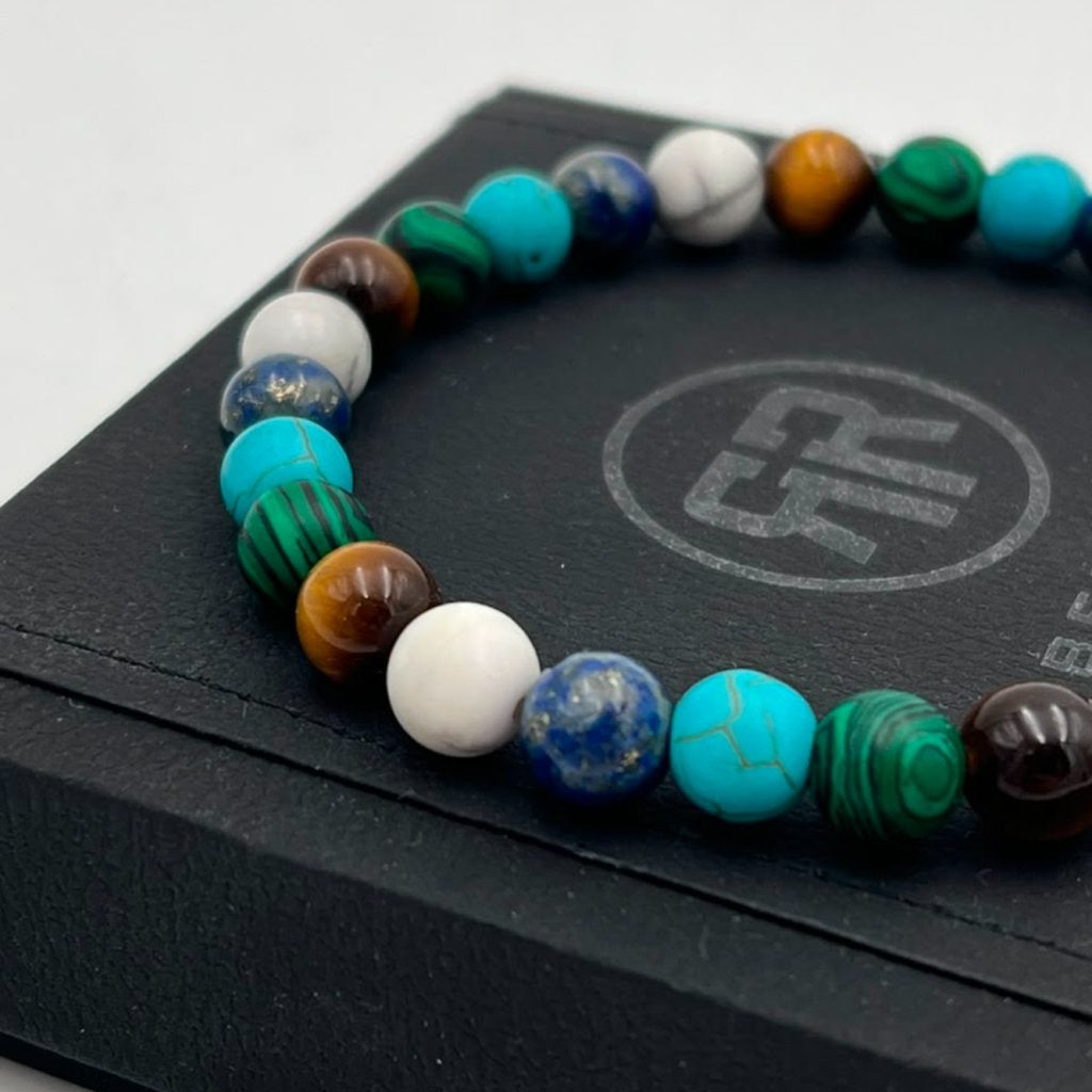 Rebel & Rose armband met kralen blauw groen wit - Nieuw, Sieraden, Tassen en Uiterlijk, Flex Ltd., Nieuw, https://flex.com/contact-us