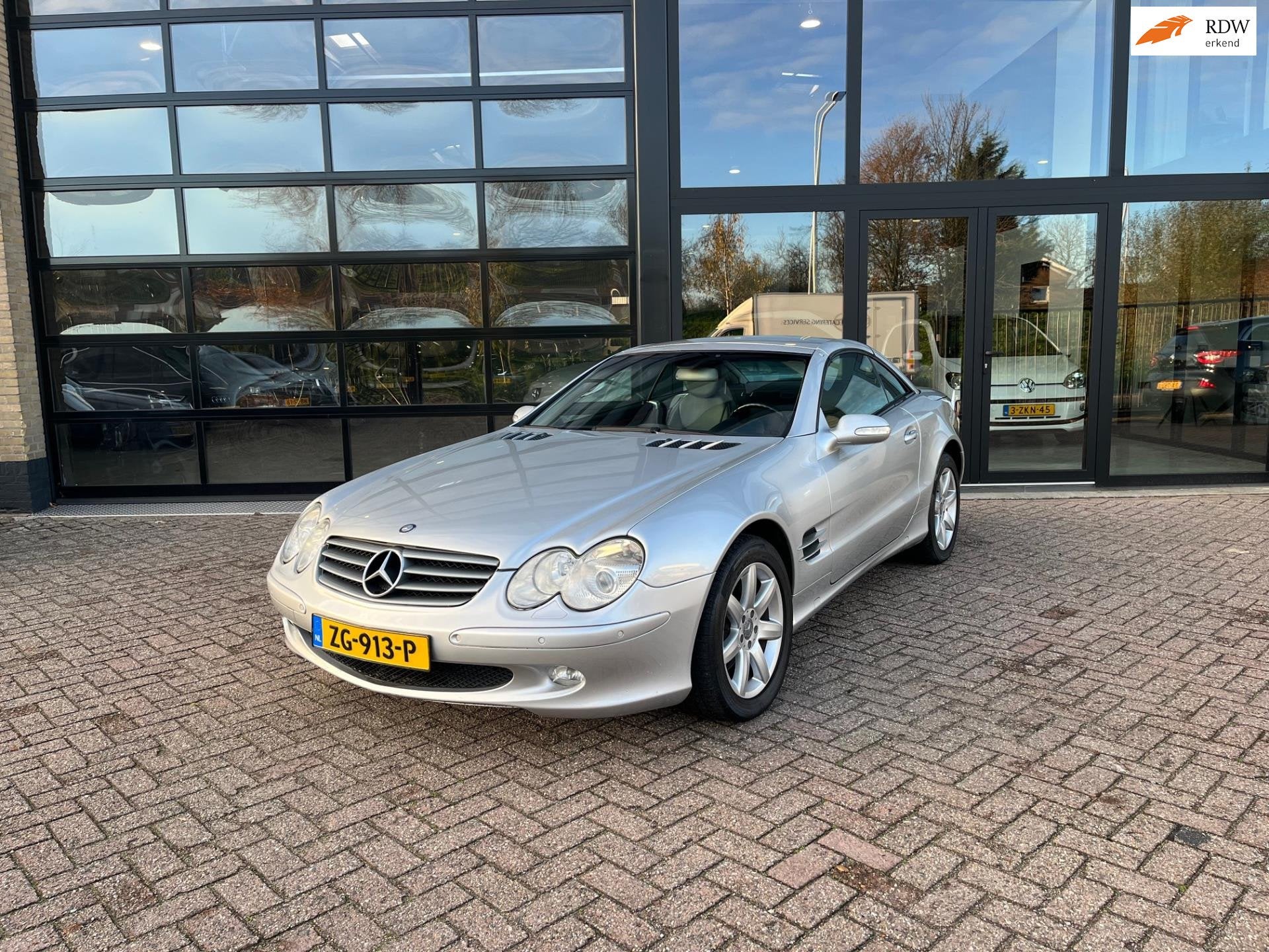 Mercedes-Benz SL-klasse Sl 500 cabrio automaat, leer, navi,, Auto's, Automaat, Achterwielaandrijving, Gebruikt, Cabriolet