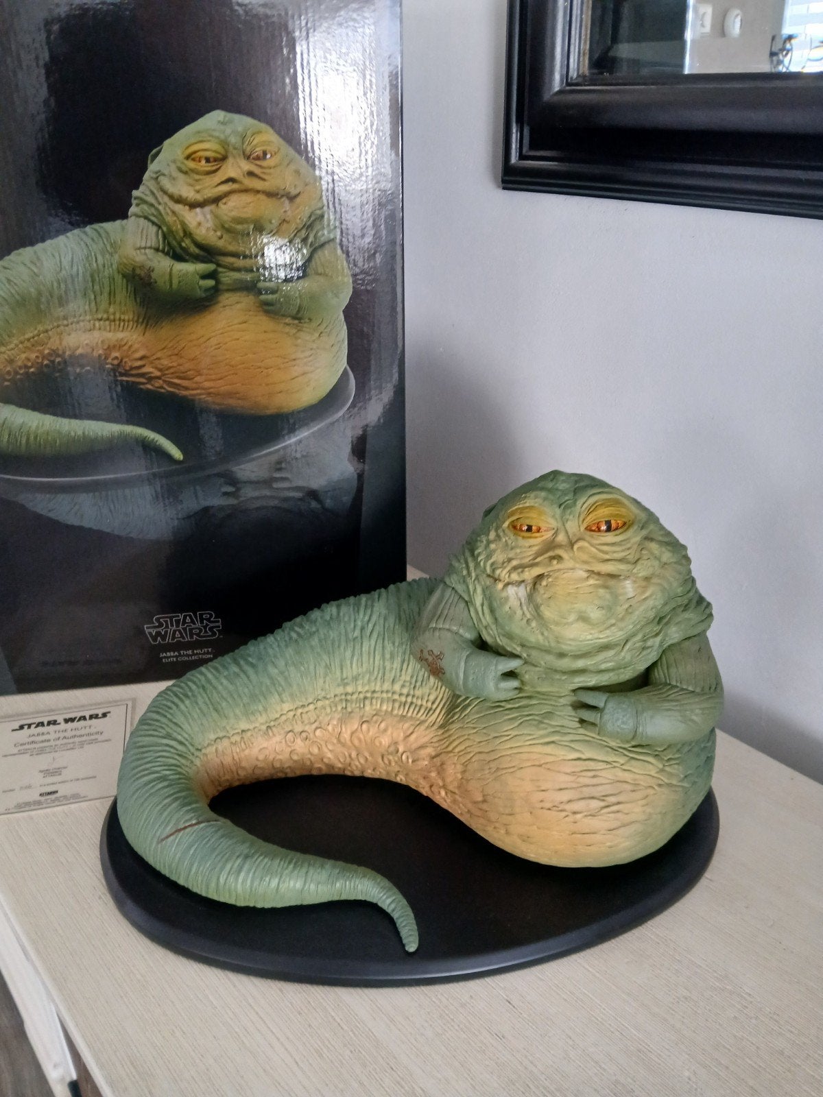 Attakus Star Wars Jabba The Hutt Statue, Ophalen of Verzenden, Zo goed als nieuw