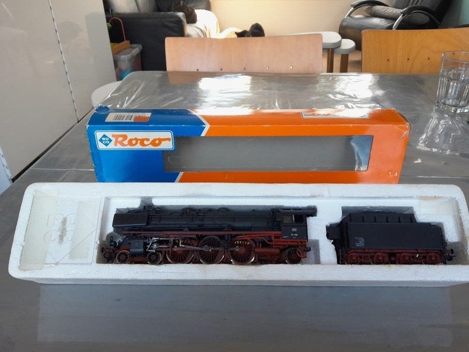 Roco BR01 Stoomlocomotief 43240, Gebruikt, Ophalen of Verzenden, Roco, Analoog